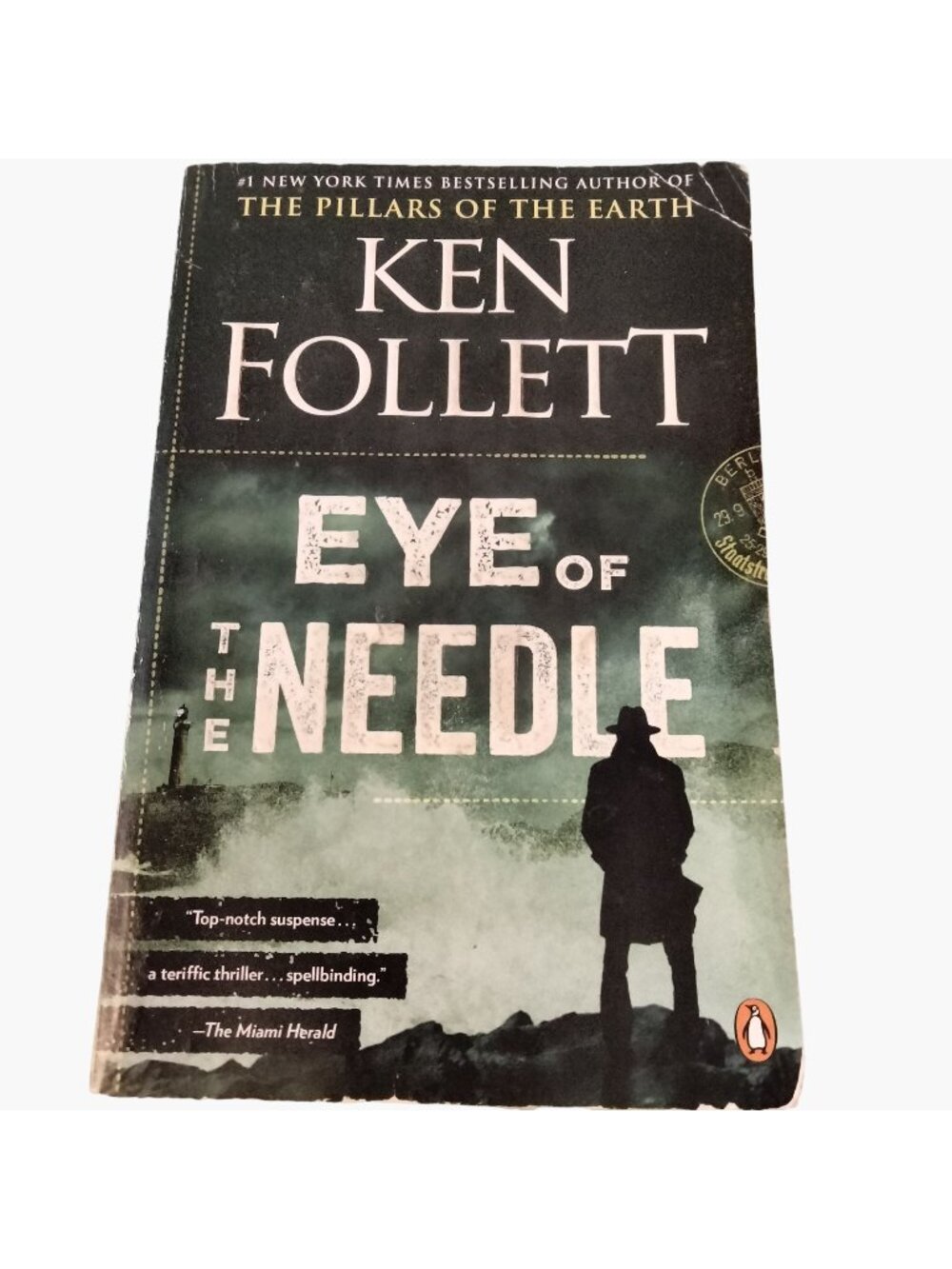 Eye Of The Needle Ken Follett Paperback Thriller Novel Fiction Bestseller